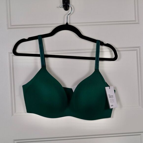knix Other - NWT Knix Wing Woman Contour Green Push Up Overlay Wireless Bra 5 38 C/D
